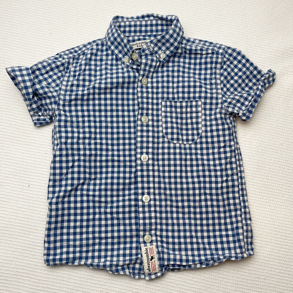 Abercrombie Gingham Button Down